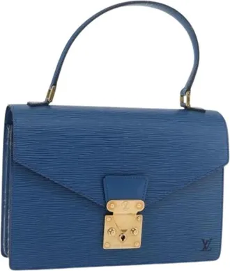 Louis Vuitton Pre-owned Handbags, female, Blue, Size: ONE SIZE Pre-owned Hand Bag