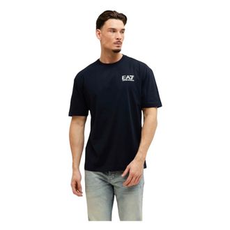 Emporio Armani T-Shirts, male, Blue, Size: XS 7M001327 T-Shirt