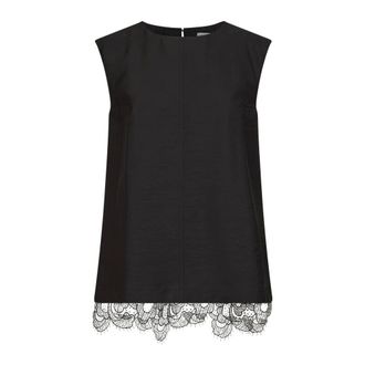 STUDIO NICHOLSON Sleeveless Top - female - Studio Nicholson - Sleeveless Tops - Black - XS - Tops