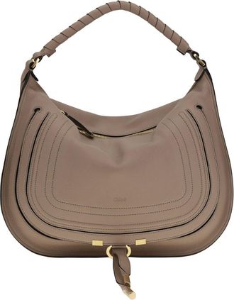 Chlo&eacute; Chloe Marcie Leather Shoulder Bag