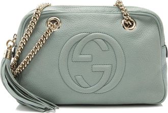 Gucci Leather Soho Chain Small Shoulder Bag (Authentic Pre-Loved)