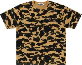 A Bathing Ape 1st Camo One Point Tee Yellow 1K30-109-006-YELLOW