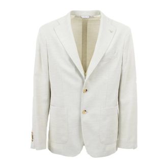 Manuel Ritz Mens Jacket Classic Style - male - Manuel Ritz - Blazers - White - 2XL - Jackets