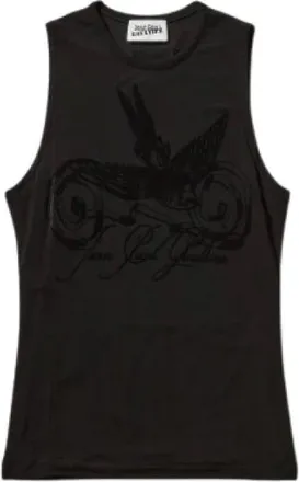 Jean Paul Gaultier Mujer, Camisetas, Negro, Talla: S