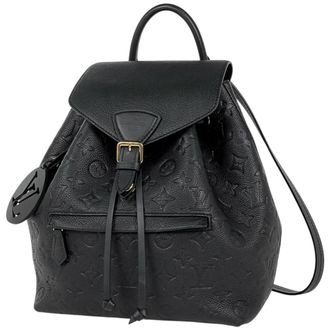 Louis Vuitton Black Noir Monogram Empreinte Backpack (Pre-Owned)