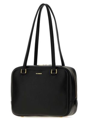 Jil Sander Vision Shoulder Bag - Black