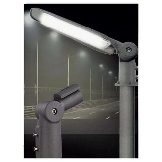 Trade Shop Trade Shop Traesio - Trade Shop - Braccio Adattatore Regolabile In Alluminio Per Lampioni Armature Stradali Bc-g