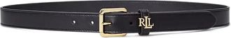 Lauren Ralph Lauren Cintura in pelle - Nero