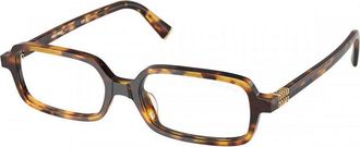 Miu Miu MU11ZS 14L08N Havana Honey/Clear Blue Light Block