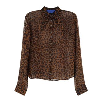 Mes Demoiselles... Dames, Blouses & Shirts, Bruin, Maat: XS Viscose