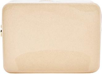 Stoney Clover Lane Large Sparkle Clear Pouch in Sand at Nordstrom