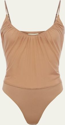 L'agence Gelina Ruched Bodysuit