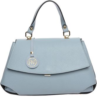 Roberta M Turquoise Rundleer Tas