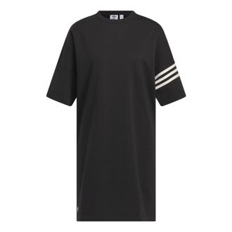 adidas (WMNS) adidas Adicolor Neuclassics Tee Dress Black IB7309