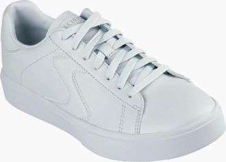 Skechers Womens Womens Lx Soft Shades Low Top Trainers - Green - Size: 6.5