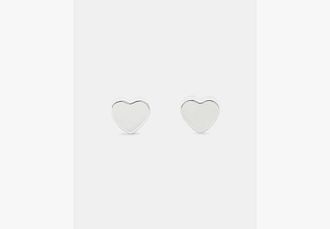 Kate Spade New York Youre A Gem Metal Mini Heart Studs