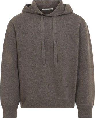 STUDIO NICHOLSON Felpa con cappuccio Cope in cashmere - - Sweatshirts & Hoodies - Uomo - Grigio - L