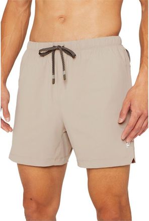 Fabletics Mens The 5 One Short in Brutalist Khaki/taupe Slate at Nordstrom, Size Xx-Large