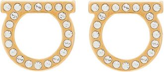 Ferragamo Golden Gancini Earrings