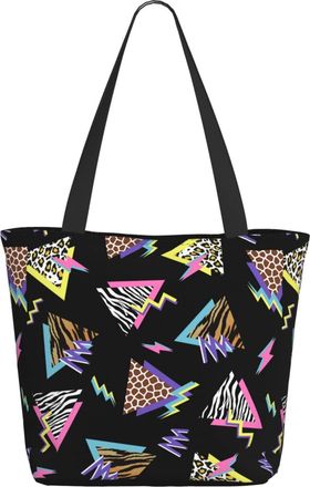 AOOEDM Retro 80s 90s Ladies Shopping Bag 13x11x7in.The Perfect ValentineS Day Gift.It Is The Best ValentineS Day Gift For Mom, Daughter, Wife,Etc
