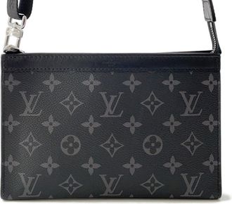Louis Vuitton Monogram Eclipse Black Noir Monogram Eclipse Handbag Shoulder Bag (Pre-Owned)