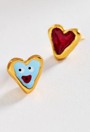 10 Decoart Giddlers Enamel Post Earrings