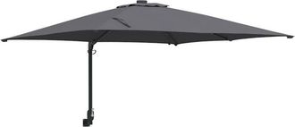 vidaXL Parasol De Jard&iacute;n Antracita 248.5 X 247.5 X 160 Cm Tela Vidaxl