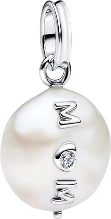 Pandora Abalorio Colgante Pandora para Mam&aacute; de Perla Barroca de Agua Dulce Tratada - Accessories - Mujer - Blanco - ONE SIZE