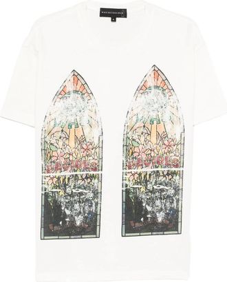 Who Decides War by Ev Bravado Stained Glass Graphic T-shirt
