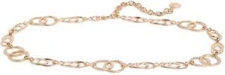 Vince Camuto Double Circle Chain Link Belt in Gold at Nordstrom Rack, Size Large/x-Large