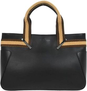 Gucci Pre-owned Handbags, female, Black, Size: ONE SIZE Pre-owned Leather Handbag