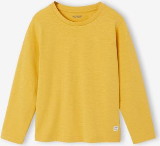 Vertbaudet Jungen Langarmshirt hellgelb
