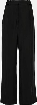 MUGLER Cutout wide-leg pants