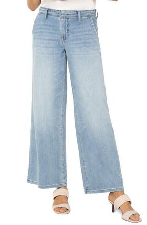 Liverpool L.A. High Waist Wide Leg Jeans in Las Virgenes at Nordstrom, Size 16P
