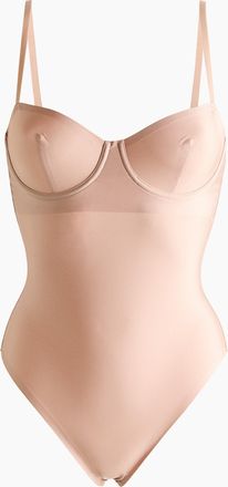 H&M Light Shape Body aus Mikrofaser - Beige
