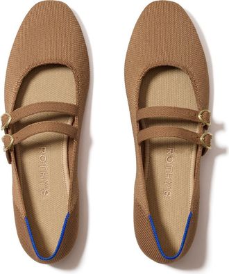 Rothy's The Double Buckle Mary Jane in Java Chip at Nordstrom, Size 10.5