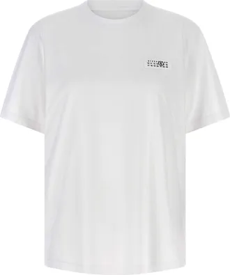 Maison Margiela T-Shirt Numeric Signature Optic White