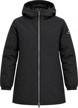 Canadian Shari Long Jacket - - Jackets - Donna - Nero - 3XL