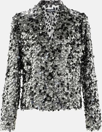 Dolce & Gabbana Sequined blazer