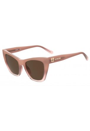 Love Moschino Womens MOL070-S-FWM MOL070 S 53 FWM Sunglasses - Pink - One Size