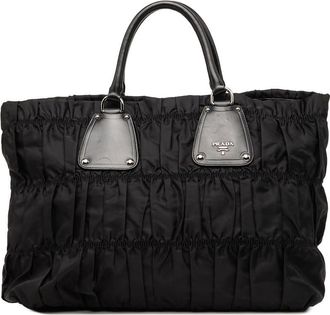 Prada Pre-owned Prada Tessuto Gaufre Tote Ladies 3Q2HS8U37K6XQQ4T