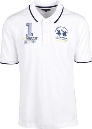 La Martina Tops, Heren, Wit, 2Xl, Katoen, Polo