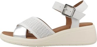 Geox Sandalia con cu&ntilde;a Meliconia - Shoes - Mujer - Blanco - 40 EU