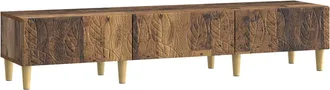 vidaXL Mueble De Tv 147 X 34,5 X 30 Cm Madera Envejecida Vidaxl
