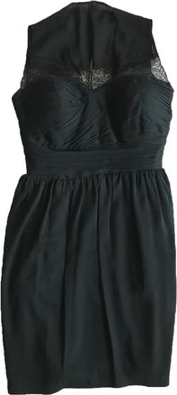 Robert Rodriguez Robert Rodriguez Black Silk Dress Size S