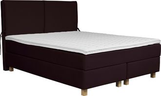 HOME AFFAIRE Boxspringbett »Nele« inkl. Topper im schlichtem Design