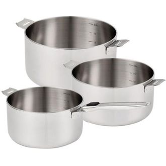 Beka Serie De 3 Cacerolas De Acero Inoxidable 16/18/20cm - 101210