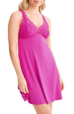 Fleur't Belle Poque Racerback Chemise in Passion Fruit at Nordstrom, Size Xx-Large