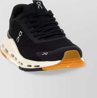 On mesh low-top sneakers