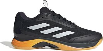 adidas Womens Avacourt 2 Low Top Tennis Sneakers in Aurora Black - Size UK 7